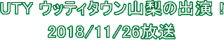 UTYウッティタウン山梨